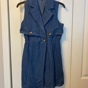 Denim dress